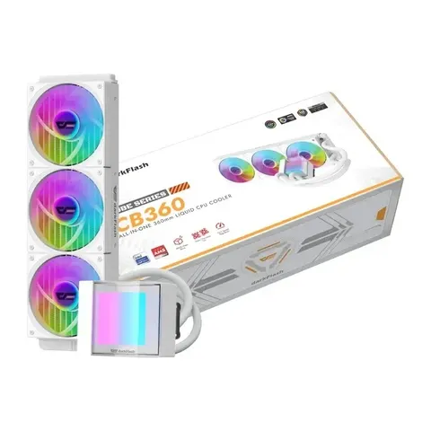 darkFlash - CB360 WHITE - CPU koeling – afbeelding 1