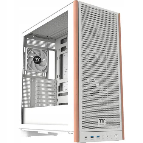 Thermaltake S370 WS Snow Midi Tower Wit – afbeelding 1
