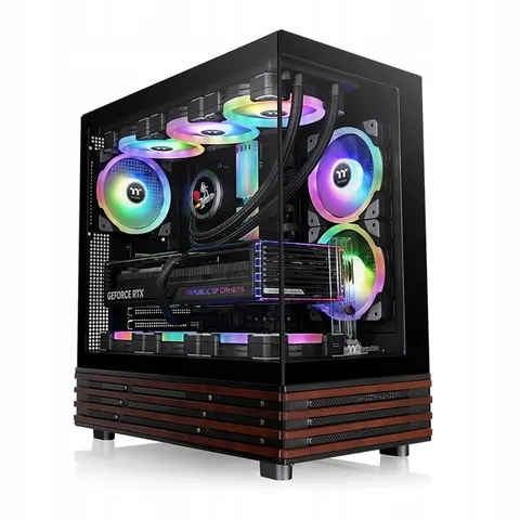 Thermaltake – View 270 Plus WS ARGB – Mid Tower behuizing – zwart – afbeelding 1