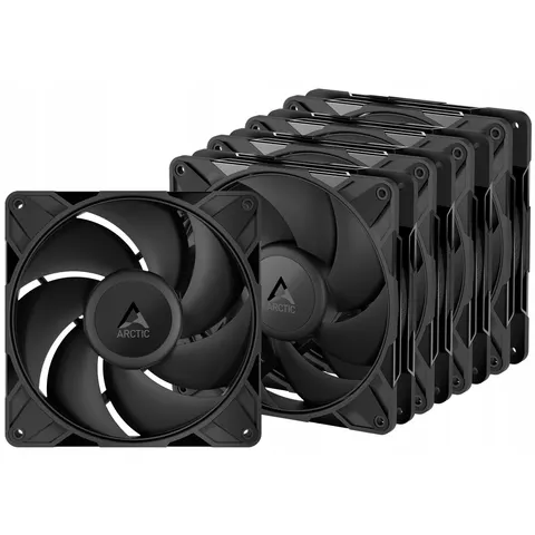 ARCTIC P14 PRO PST schwarz 5er-Pack | Gehäuselüfter – Bild 1