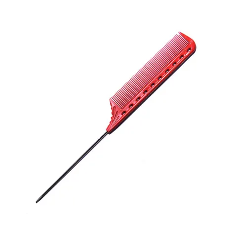 Y.S. Park Needle handle comb No. 102 – Red – image 1
