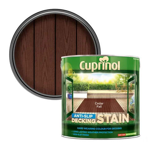 Cuprinol Anti Slip Deckstain Cedar Fall - 2.5L – image 1