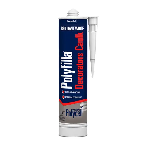 Polycell Trade Polyfilla Decorators Caulk White 380ml – image 1