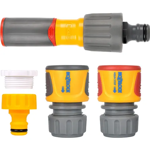 Hozelock 3-in-1 Nozzle Plus & Fittings – image 1