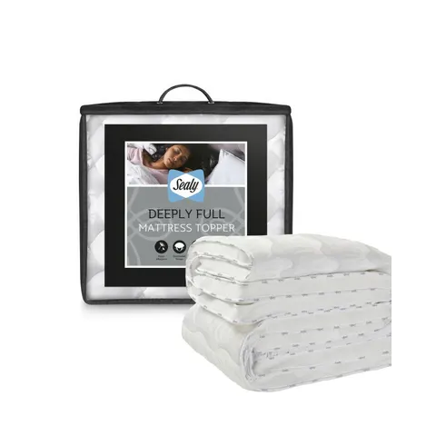 Sealy Deeply Full Mattress Topper – White – 567381 – image 1