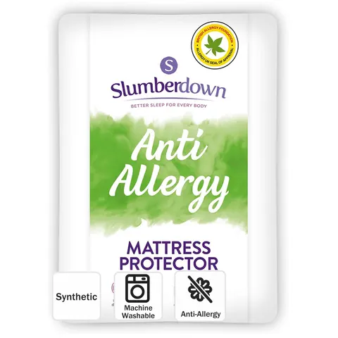 Anti-allergy Mattress Protector – White – 062960 – image 1