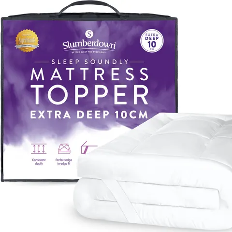 10cm Mattress Topper Super – Extra Deep Comfort White 1 – image 1