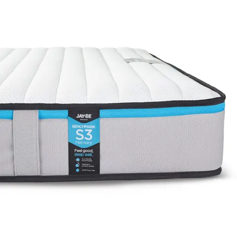 Jay-Be Benchmark S3 Memory Mattress – Double – image 1
