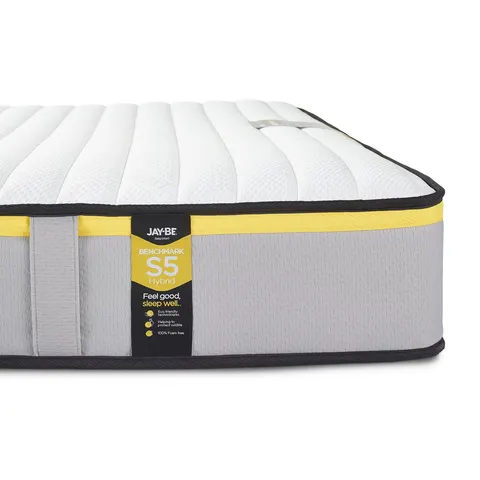 Jay-Be Benchmark S5 Hybrid Eco Mattress – Double – image 1