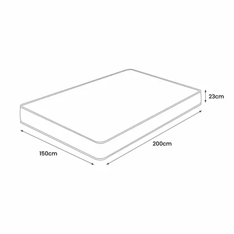 Jay-Be 2000 e-Pocket Truecore Mattress – King size – image 1