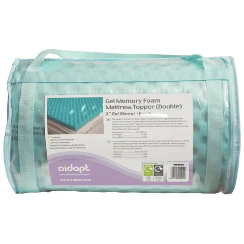 Aidapt Cool Memory Foam 5cm Mattress Topper - Double – image 1