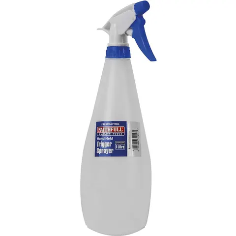 Faithfull Hand Held Trigger Spray Bottle 1 Litre – image 1