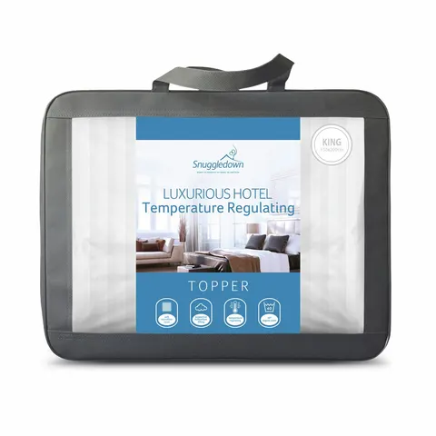 Snuggledown Temperature Control 2.5cm Mattress Topper - King Size – image 1