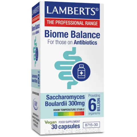 Lamberts Biome Balance Antibiotics 30 Cápsulas – imagen 1