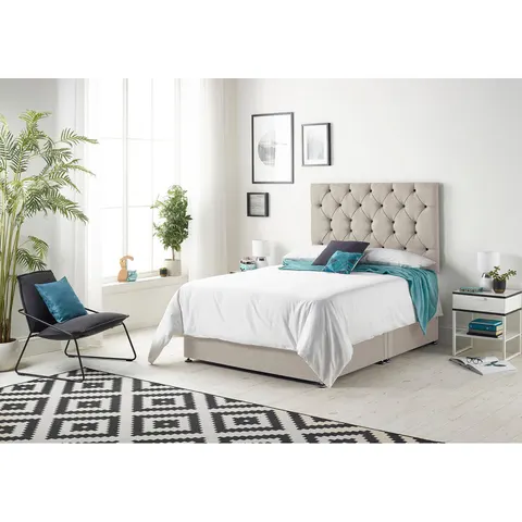 Grey Bubble Pocket Spring Mattress with Memory Foam - Medium Firm White Small Double – image 1