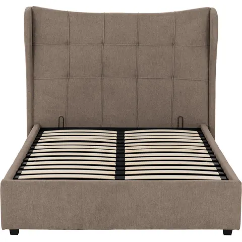 Seconique Verona Ottoman Bedframe Brown Double (4'6) – image 1
