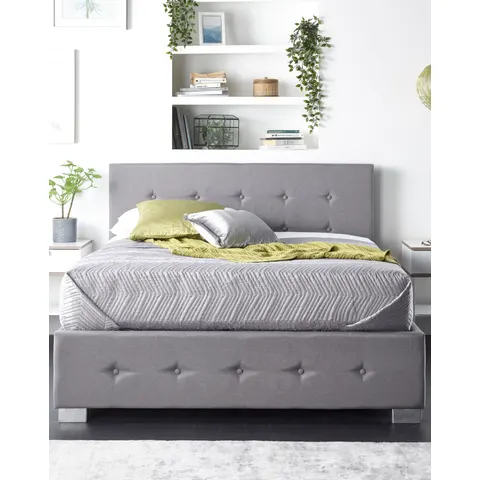 Aspire Side Lift Ottoman Bed – Grey – 104946 – image 1