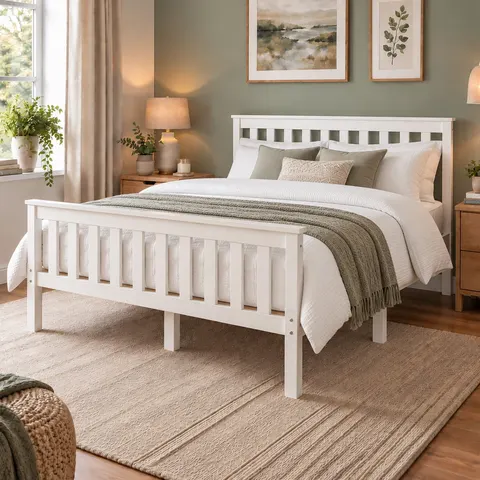 Aspire Atlantic Ottoman Bed – White – 105248037 – image 1