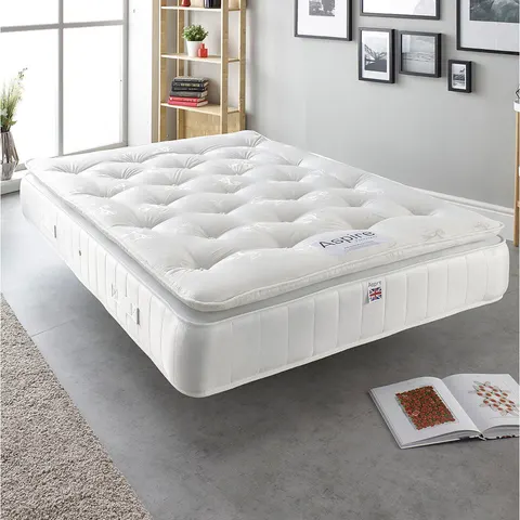 Aspire Pillow Top Open Coil Mattress Single (3') – image 1