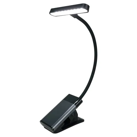 Xtralite Black LED Rechargeable Book Light – image 1