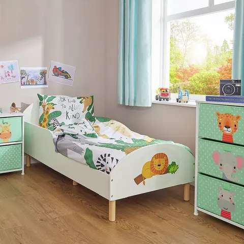 Liberty House Lion Toddler Bed - White – image 1