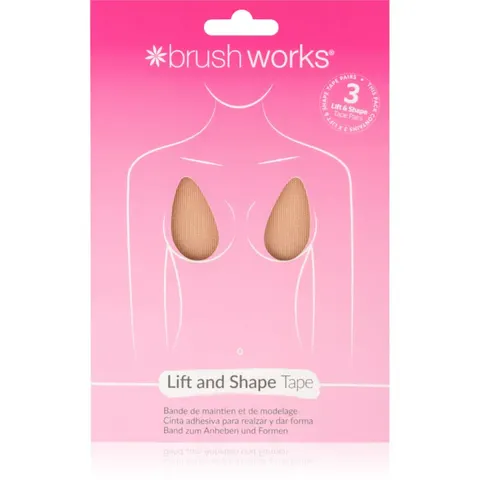 Brushworks Assorted Complexion borstlifttape 3 st – afbeelding 1