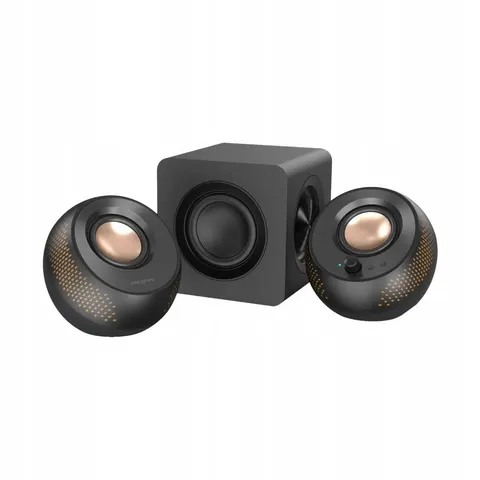 Creative Pebble X Plus - 2.1 Luidsprekersysteem - Zwart - Compact - Subwoofer – afbeelding 1