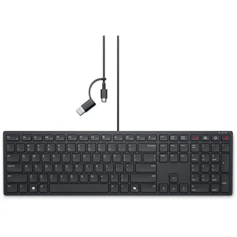 Dell Collaboration Keyboard KB525C Keyboard Wired Us (qwerty) B – zdjęcie 1