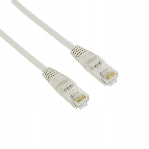 Cable de red RJ45 Cat.5E UTP gris (1 m) - LANBERG – imagen 1