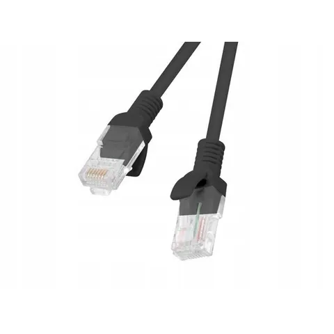 Lanberg - Patchkabel - Cat.6 - 0,5m - Zwart – afbeelding 1
