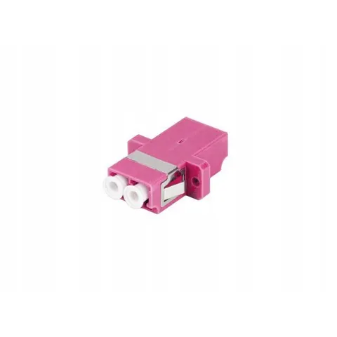 LANBERG Fiber Optic Adapter MM LC/UPC DUPLEX OM4 – Bild 1