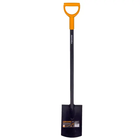 Fiskars Szpadel ogrodowy Solid prosty – zdjęcie 1