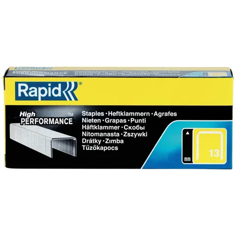 Rapid Heftklammern 13/14, verzinkt – Bild 1
