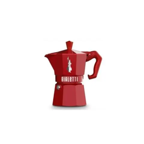 Bialetti Moka Exclusive Moka Express Rood – afbeelding 1