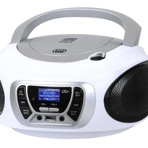 Radio CD Trevi CMP510DAB BIANCO con DAB+ – immagine 1