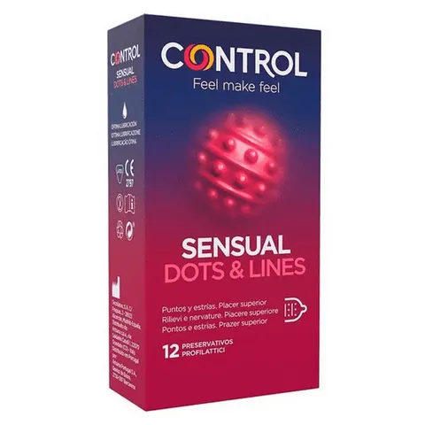Control Preservativos Touch & Feel 12 unidades – imagen 1