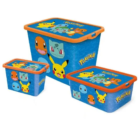 Pokémon Storage Box Set – Blue – image 1