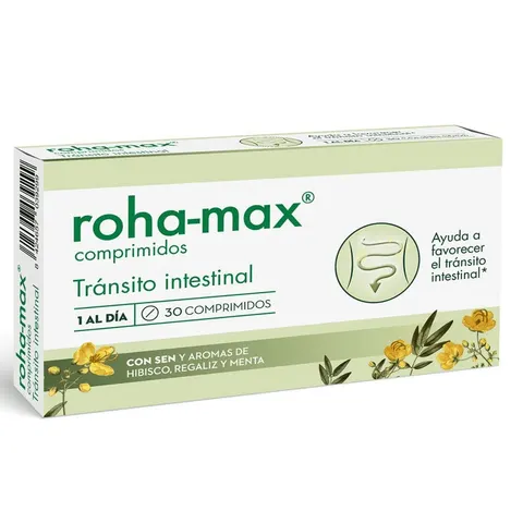 Roha Max Tránsito Intestinal 30 comprimidos – imagen 1