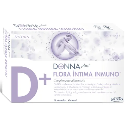 Donnaplus Flora Íntima Inmuno 14 Cápsulas – imagen 1