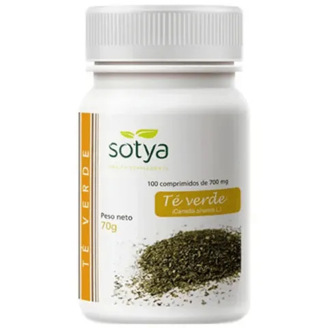 Sotya Té Verde 700mg 100 comprimidos – imagen 1