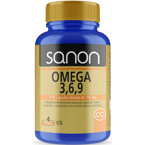 Sanon Omega 3,6,9 110 Caps – imagen 1
