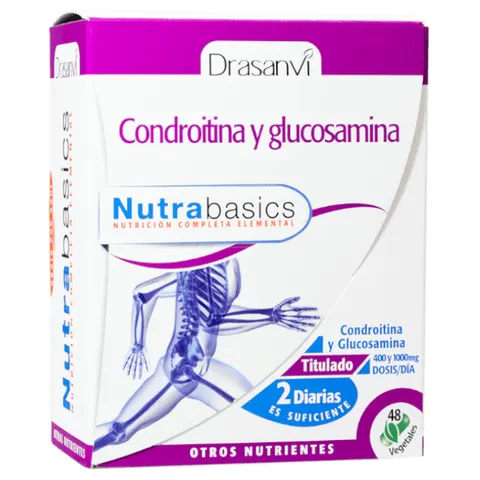 Drasanvi Condroitina + glucosamina 48 caps – imagen 1