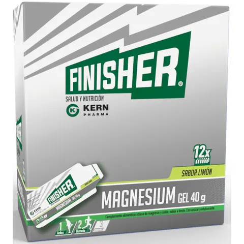 Finisher Magnesium Sabor Limón 12 Geles – imagen 1