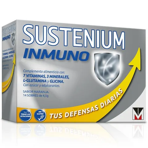 Sustenium Inmuno Sabor Naranja 14 Sobres – imagen 1