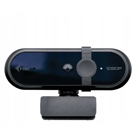 i-tec SOLOMON 100 1080p Webcam – Schwarz – Bild 1