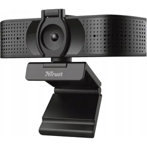 Trust Teza 4K Ultra HD Webcam - Schwarz – Bild 1
