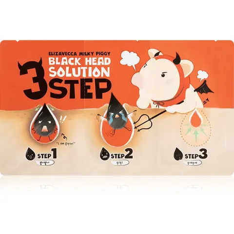 Elizavecca - Black Head Solution 3 Step Kit 1 pc – image 1