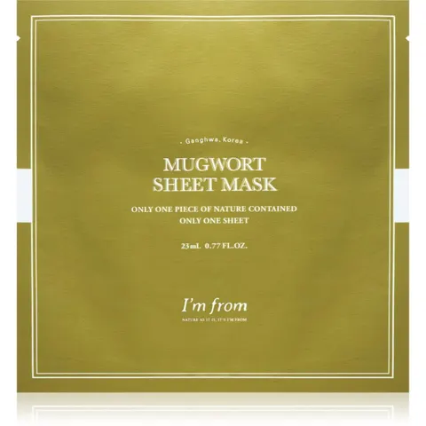 I'm From Mugwort Sheet Mask 23ml – afbeelding 1