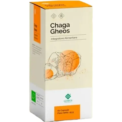 Gheos Chaga 60 Kapseln – Bild 1