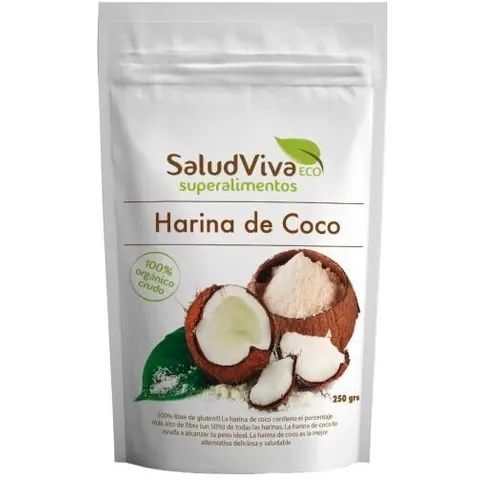 Salud Viva Harina de Coco Eco 250 gr – imagen 1